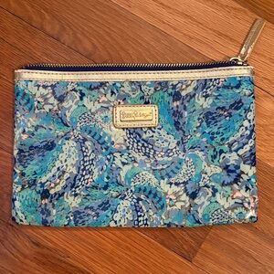 Lilly Pulitzer Multicolor Patterned makeup/pencil case